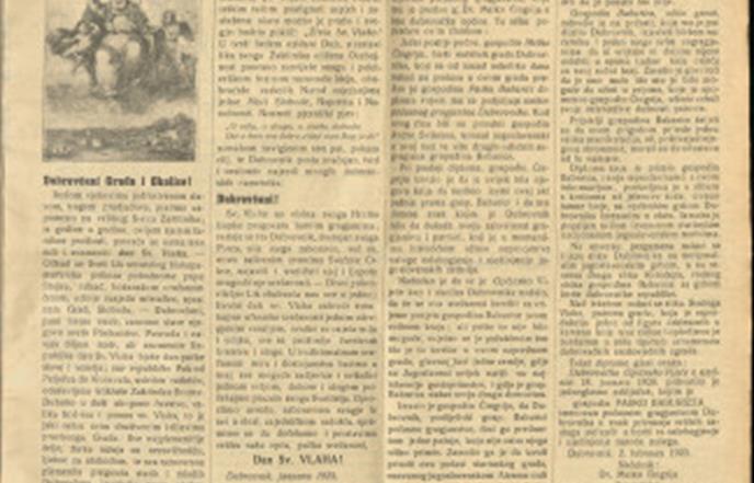 Novo na ZDUR-u:  tjednik „Dubrovački list“ (1924.-1928).