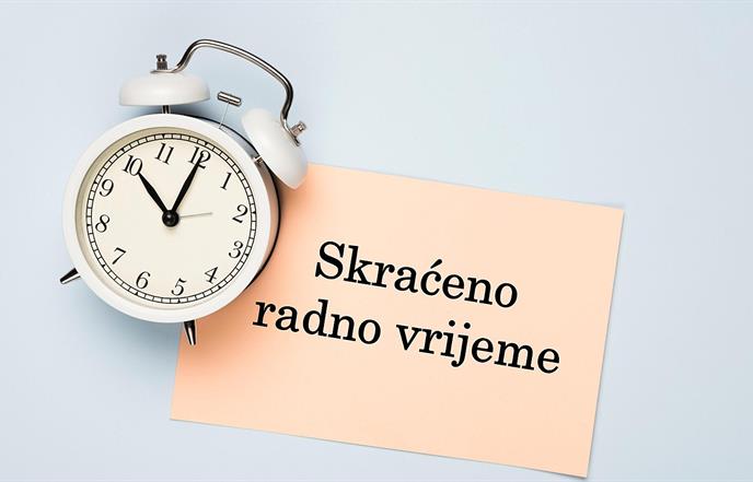Veliki Petak - skraćeno radno vrijeme