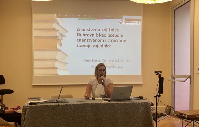 Dubrovačke knjižnice sudjelovale na 47. izbornoj skupštini HKD-a u Zadru