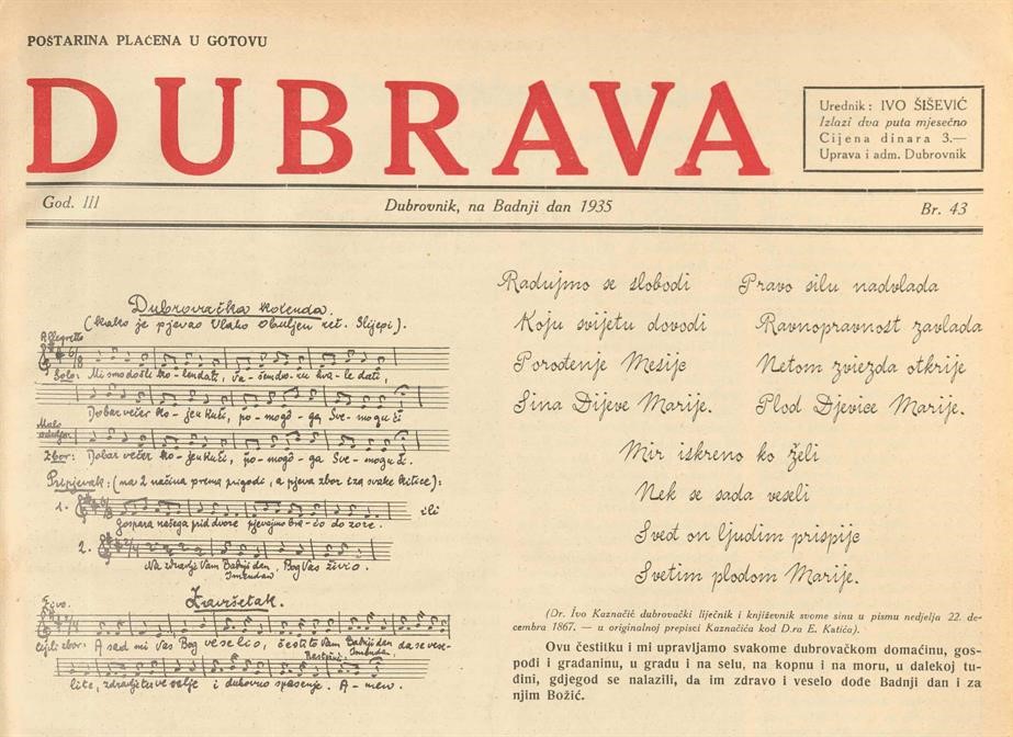 Novine „Dubrava“/„Hrvatska Dubrava“ (1933.-1941.) dostupne na ZDUR-u