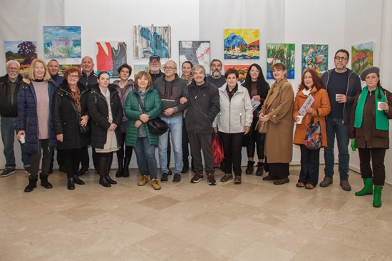 Otvorena izložba "Likovni razgovori" Dubrovačke udruge likovnih umjetnika