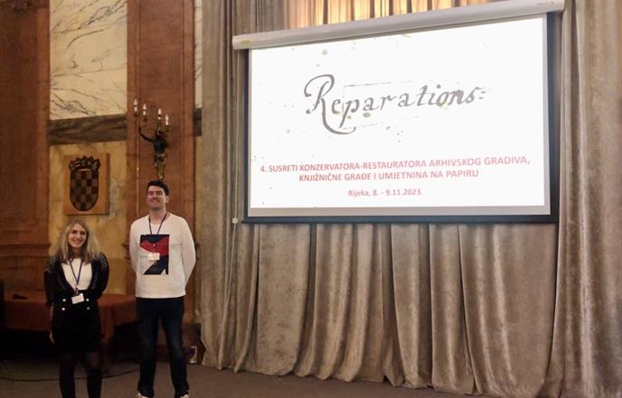 Tina Di Reda i Damjan Polić sudjelovali na 4. Susretima konzervatora-restauratora u Rijeci