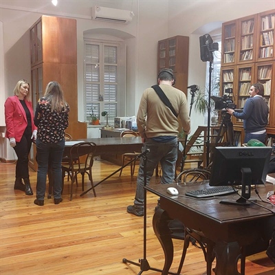 HRT snimio prilog u Znanstvenoj knjižnici za dokumentarac o Flori Turner Vučetić