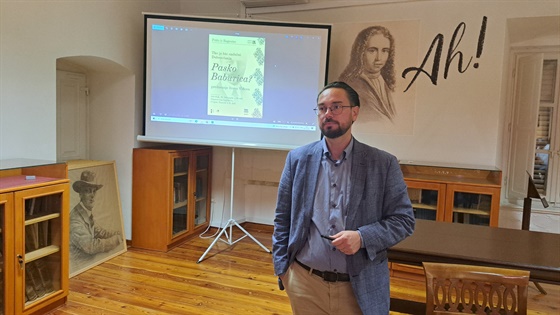 Ivan Viđen održao predavanje "Tko je bio zaslužni Dubrovčanin Pasko Baburica?"