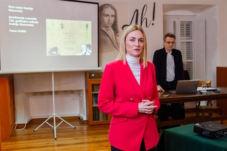 Rani radovi Andrije Maurovića predstavljeni u Znanstvenoj  knjižnici