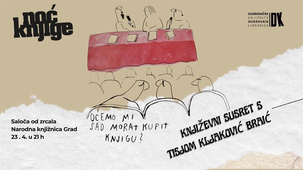 Književni susret s Tisjom Kljaković Braić