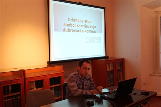 Varezić o Orlandovu stupu kao simbolu sazrijevanja