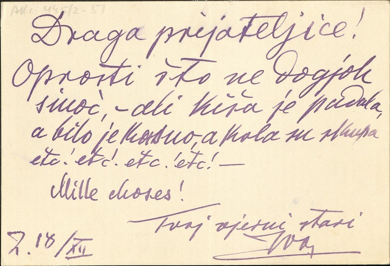 Ivo vojnović: Pisma Emki